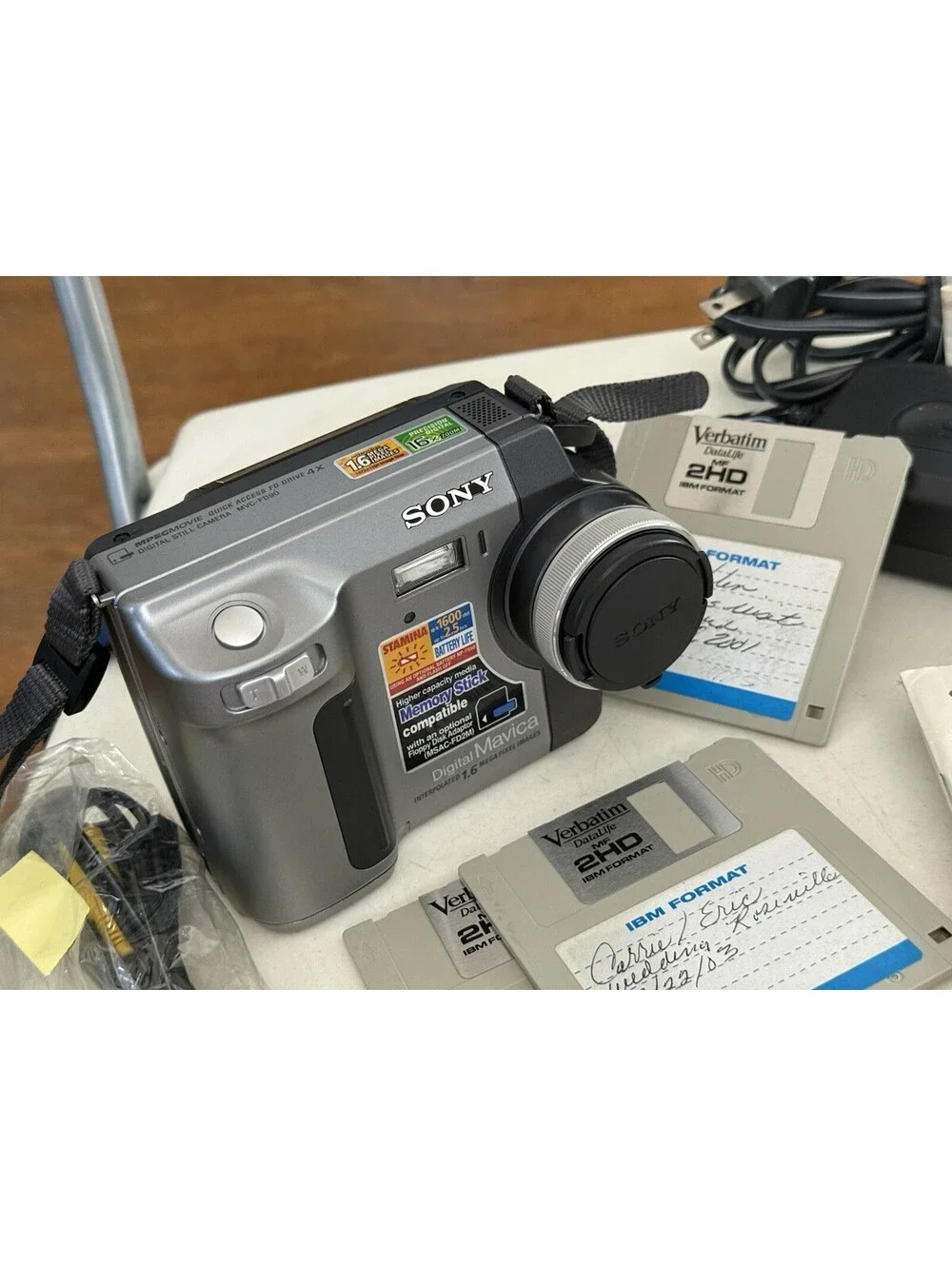 Sony camera turns